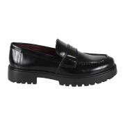 Sort Loafer Sko Elegant Slip-On