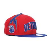 Detroit Pistons Flat Skygge Lue Nba21