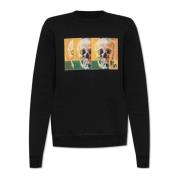 Trykt sweatshirt