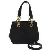 Pre-owned Suede handbags