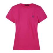 Fuchsia T-skjorter og Polos med Logo