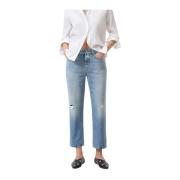 Regenerativ Bomull Straight Leg Jeans