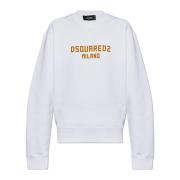 Sweatshirt med logo