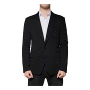 Sort Ull Slim Fit Blazer