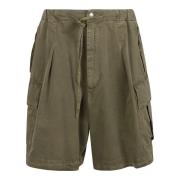 Grønne Cargo Bermudas Stilig Mote Shorts