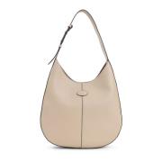 Stilig Nude Shopper Veske