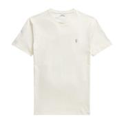 Tilpasset Slim Fit Jersey Crewneck T-Shirt