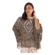 Gull Lurex Poncho Jakker