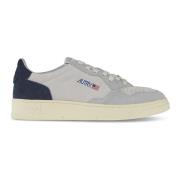 Suede Cow Leather Low Top Sneakers