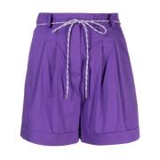 Violet Korte Shorts for Kvinner