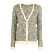 V-hals Cardigan for Kvinner