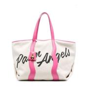 Kanvas Tote Bag med Logo Print