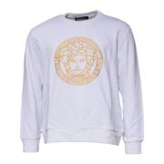 Brodert Crew Neck Pullover Genser