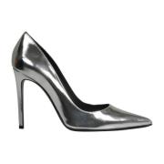 Metallisk Skinn Stiletto Pumps Fw22