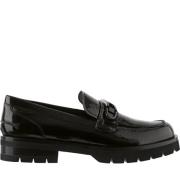 Sorte Loafers for Kvinner