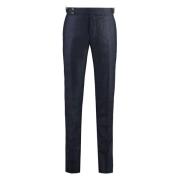 Slim Fit Virgin Wool Trousers