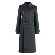 Klassisk Bomull Trenchcoat