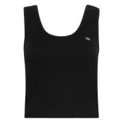 Ribbet Bomull Tank Top