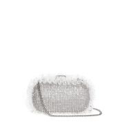 Rhinestone Residency Clutch med Stropp