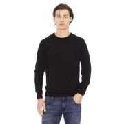 Luksus Svart Turtleneck Sweater