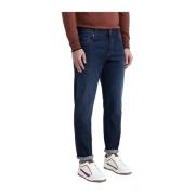 Indigo stretch bomull jeans