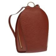 Pre-owned Leather backpacks