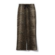 Leopardmønstret Loose Fit Sweatpants