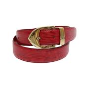 Pre-owned Leather belts