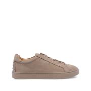 Dove Grey Sneakers med Cassetta Detalj