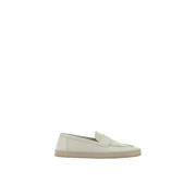 Logo Skinn Slip-On Espadrilles