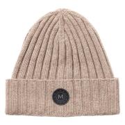 Beige St Anton Beanie Hat