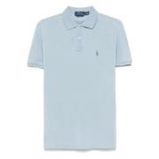 Tilpasset Slim Fit Bomull Mesh Polo