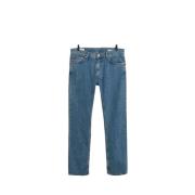 Indigo Wash Jeans med Regular Fit