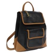 Pre-owned Leather backpacks