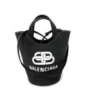 Pre-owned Cotton balenciaga-bags