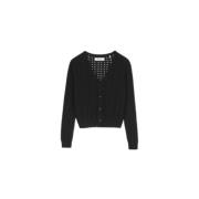 Sort Ellis Cardigan Jakke