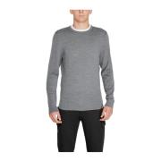 Klassisk Merino Wool Crewneck Sweater