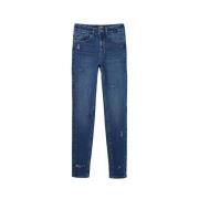 Blomsterpyntet Skinny Jeans