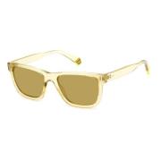 Gul Plast Solbriller Solid Fargestoff Polarized