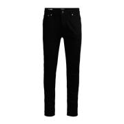 Slim Fit Svart Denim Jeans