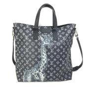 Pre-owned Cotton louis-vuitton-bags