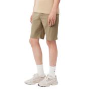 Beige Slim Fit Chino Shorts