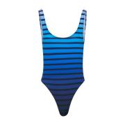 Marine Stripete Bodysuit