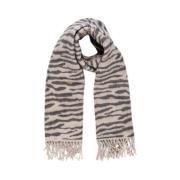 Zebra Print Scarf