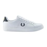 Hvite Skinn Sneakers B721 Stil