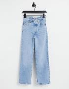 Levi's ribcage straight ankle jeans in light blue