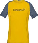 Norrøna Women's Fjørå Equaliser Lightweight T-Shirt Sulphur/Vintage In...