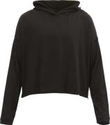 Women's Soft Cropped Hoodie Black