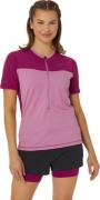 Women's Fujitrail Short Sleeve Top Soft Berry/Blackberry