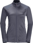 Jack Wolfskin Women's Kammweg Full Zip Dolphin